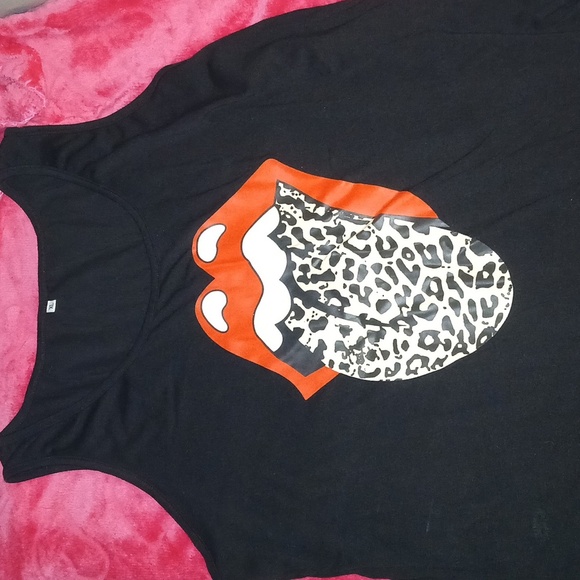 SHEIN Tops - Shein Rolling Stones Top